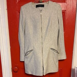 Zara Women's Light Gray Blazer